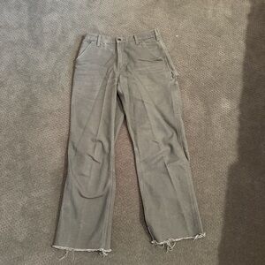 Carhartt green pants